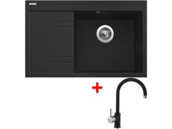 Set Sinks RIM 780 P Metalblack + Vitalia GR Set Sinks RIM 780 P Metalblack + Vitalia GR