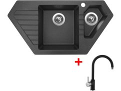 Sinks BRAVO 850.1 Granblack + Vitalia GR Sinks BRAVO 850.1 Granblack + Vitalia GR
