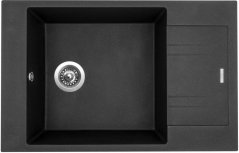 Set Sinks Vario 780 Metalblack + Mix 3 P GR