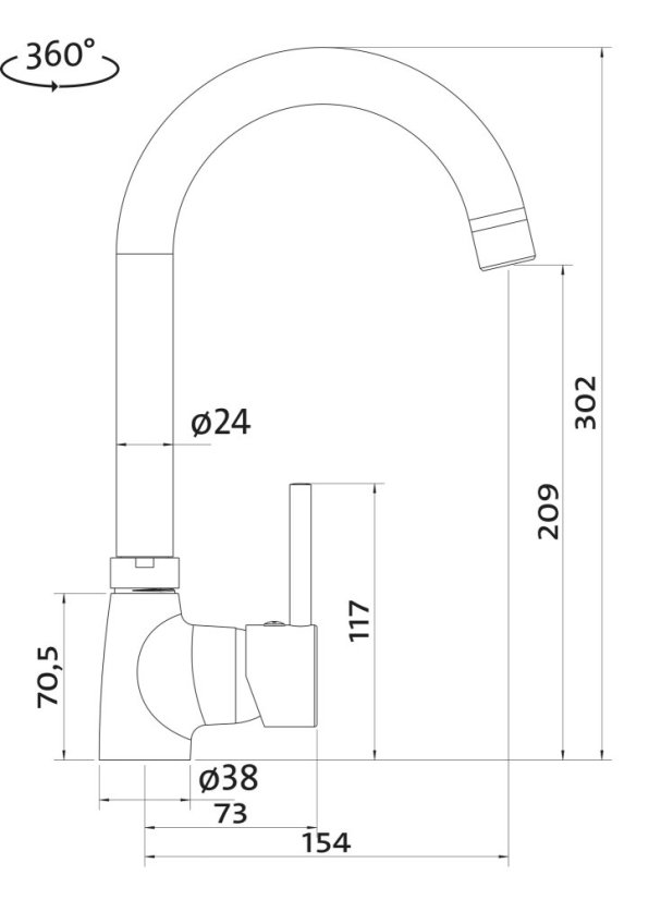Set Sinks Rapid 580 N Granblack+Polo GR