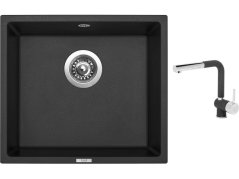 Set Sinks FRAME 457 Granblack + batéria Sinks MIX 3 P Granblack Set Sinks FRAME 457 Granblack + batéria Sinks MIX 3 P Granblack
