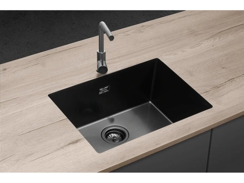 Nerezový dřez Concept NANO Coat TITANIA DNN1060ds - 4