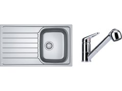 Set Franke SKX 611-86 Nerez + baterie Franke FC 9547 Chrom