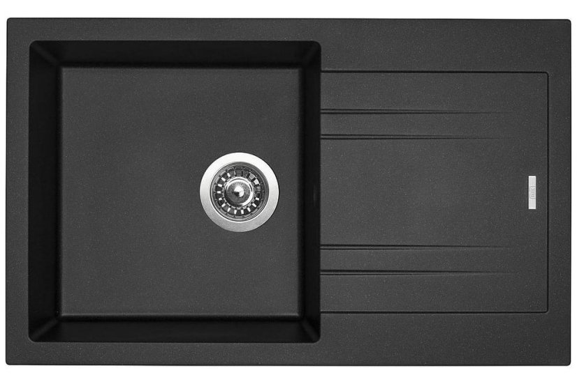 Granitový drez Sinks Linea 780 N Metalblack - obrázek 1