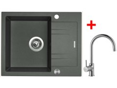 Sinks LINEA 600 XC Titanium + Vitalia Sinks LINEA 600 XC Titanium + Vitalia