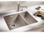 Granitový dřez Blanco SUBLINE 340/160 U Silgranit aluminium