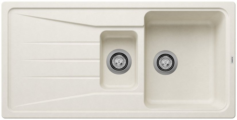 Granitový drez Blanco SONA 6 S biela soft