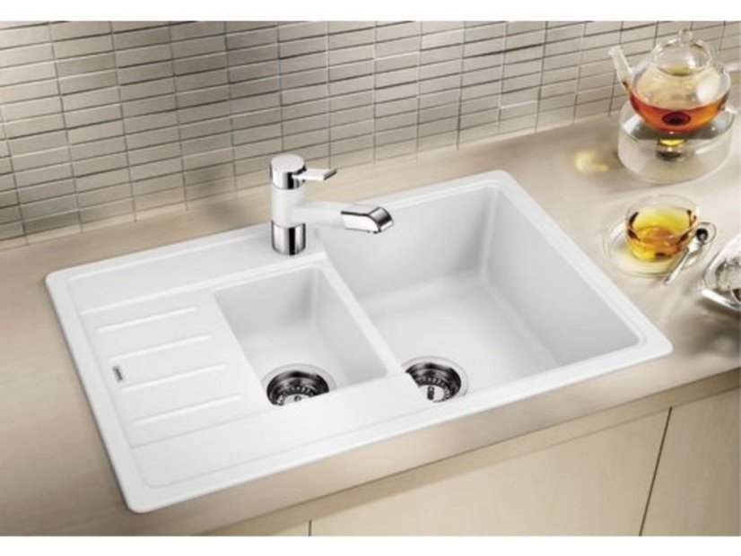 Granitový drez Blanco LEGRA 6 S Compact antracit obojstranné
