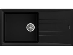 Granitový dřez Teka STONE 60 L-TG 1B 1D Nero