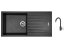 Set Sinks PERFECTO 1000 Metalblack + batéria Sinks MIX 35 Metalblack