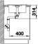 Granitový drez Blanco FAVUM XL 6 S aluminium Granitový drez Blanco FAVUM XL 6 S aluminium