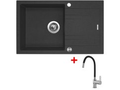 Set Sinks LINEA 780 XC Granblack + Flexia Set Sinks LINEA 780 XC Granblack + Flexia