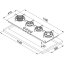 Franke FHCR 1204 3G TC HE BK C Franke FHCR 1204 3G TC HE BK C