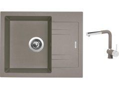 Set Sinks LINEA 600 N Truffle + batéria Sinks MIX 3 P Truffle Set Sinks LINEA 600 N Truffle + batéria Sinks MIX 3 P Truffle