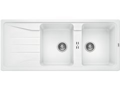 Granitový dřez Blanco SONA 8 S Silgranit bílá oboustranné provedení