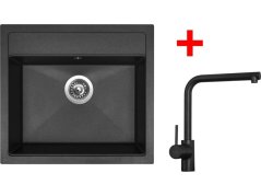 Sinks SOLO 560 Granblack + ELKA Čierná matná