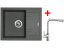 Sinks LINEA 600 Titanium + Elka