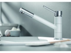 Dřezová baterie Blanco KANO HD šedá vulkán/chrom - 2 Dřezová baterie Blanco KANO HD šedá vulkán/chrom - 2