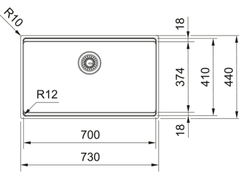 Nerezový dřez Franke BXX PRO 210/110-70 Nerez - 13