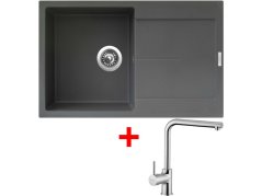 Sinks ULTIMA 790 Titanium + Elka Sinks ULTIMA 790 Titanium + Elka