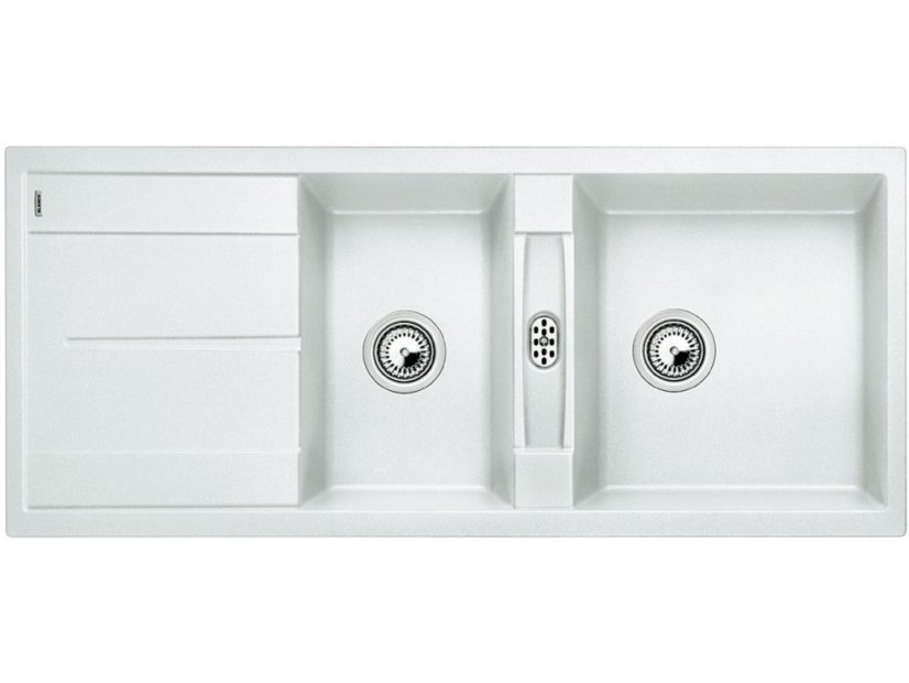 Granitový drez Blanco METRA 8 S biela