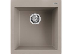 Granitový dřez Elleci Quadra 102 Tortora G43 Granitový dřez Elleci Quadra 102 Tortora G43