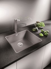 Granitový drez Blanco SUBLINE 500 F biela soft