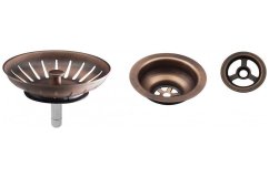 Sinks komponenty pre granitový drez - meď antik - 1