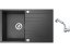 Set Sinks GRANDE 800 Granblack + batéria Sinks MIX 3 S Chróm