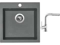 Set Sinks VIVA 455 Titanium + batéria Sinks ENIGMA S chróm Set Sinks VIVA 455 Titanium + batéria Sinks ENIGMA S chróm