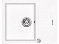 Granitový dřez Concept DG05C45wh Cubis Bílý - 1