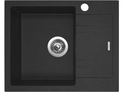 Granitový drez Sinks Linea 600 N Granblack Ľavý Granitový drez Sinks Linea 600 N Granblack Ľavý