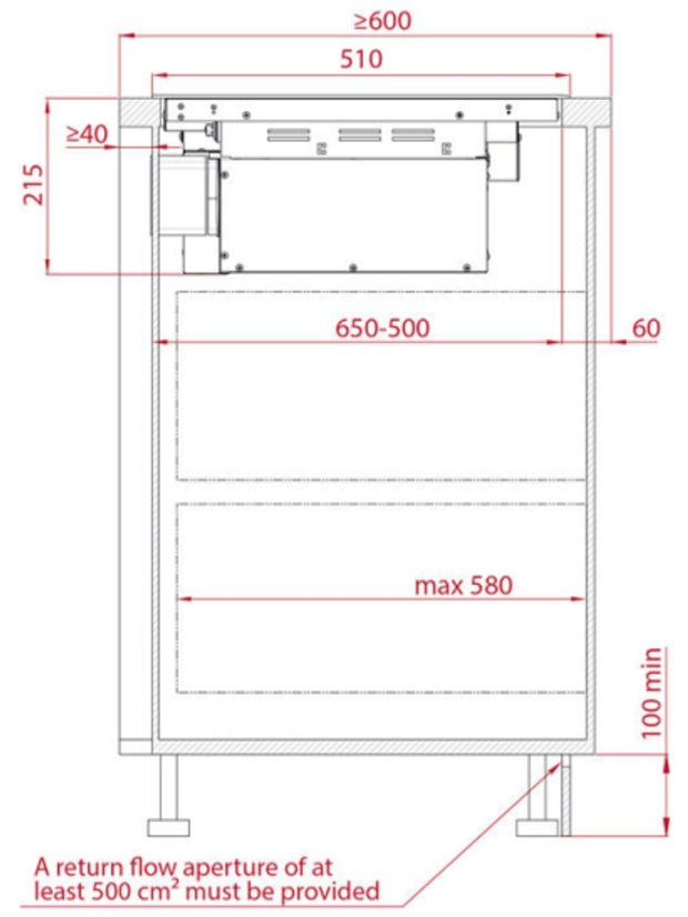 Indukční deska s odsavačem Teka AFF 87601 MST
