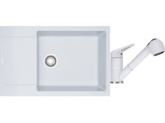 Set Franke MRG 611-78 BB Bílá-led + Franke FC 9547 Bílá-led