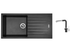 Set Sinks PERFECTO 1000 Metalblack + batéria Sinks MIX 3 P Metalblack Set Sinks PERFECTO 1000 Metalblack + batéria Sinks MIX 3 P Metalblack