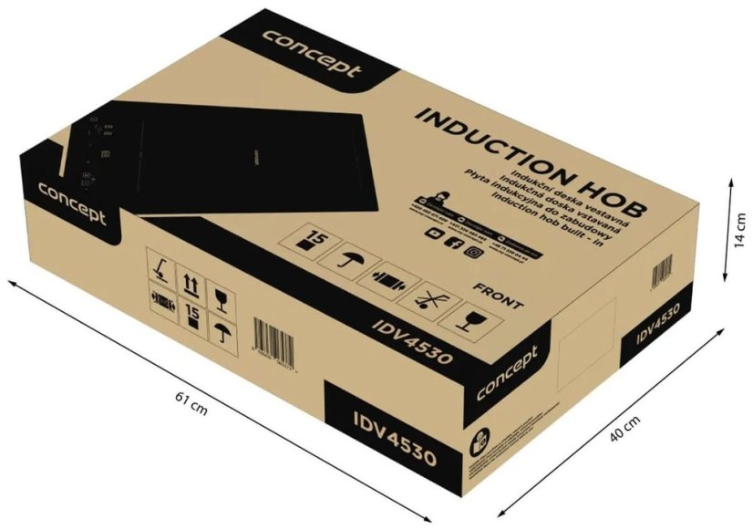 Concept IDV4530 indukční varná deska - 8