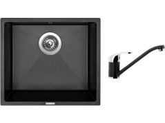 Set Sinks FRAME 457 Metalblack + batéria Sinks PRONTO Metalblack Set Sinks FRAME 457 Metalblack + batéria Sinks PRONTO Metalblack
