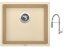 Set Sinks FRAME 457 Sahara + baterie Sinks MIX 35 PROF S chrom