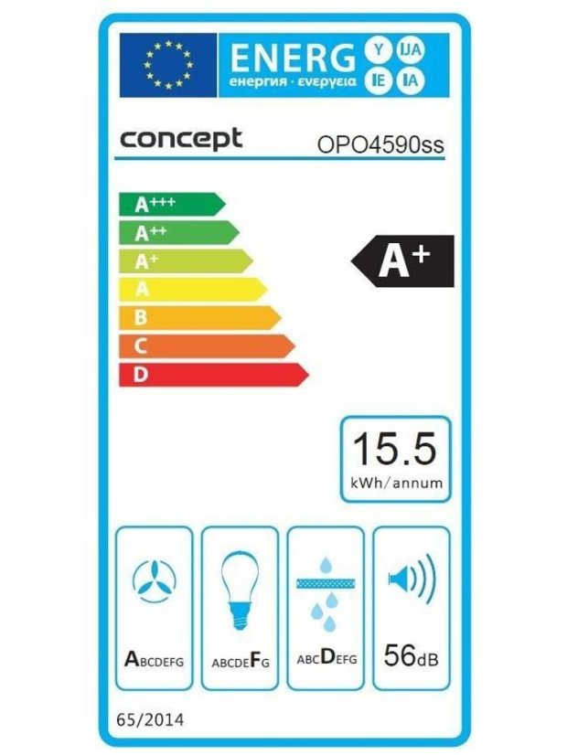 Concept OPO4590ss SINFONIA ostrůvková digestoř  - obrázek 10