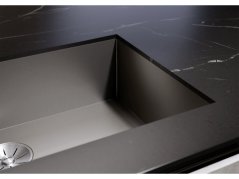 Nerezový dřez Blanco ZEROX 700 U InFino nerez Dark Steel