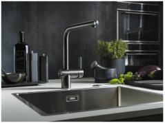 Dřezová baterie Franke FC 5489.502 Atlas Neo Sensor Černá