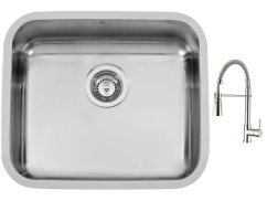 Set Sinks BELOM 540 V leštený + batéria Sinks MIX 35 PROF S Set Sinks BELOM 540 V leštený + batéria Sinks MIX 35 PROF S