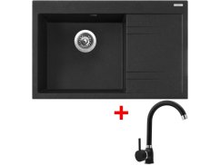 Sinks RIM 780 L Granblack + Polo GR - 1 Sinks RIM 780 L Granblack + Polo GR - 1