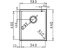 DP PYRAGRANITE TETRAGON 34X40 UM SNOW