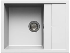 Granitový drez Elleci Unico 125 Biela G68 Granitový drez Elleci Unico 125 Biela G68