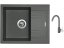 Set Sinks LINEA 600 N Titanium + batéria Sinks MIX 35 Titanium