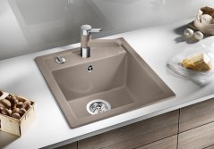 Granitový drez Blanco Dalago 45 biela soft, s excentrom