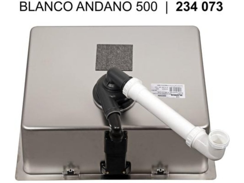 Nerezový dřez Blanco Andano 500 IF bez táhla