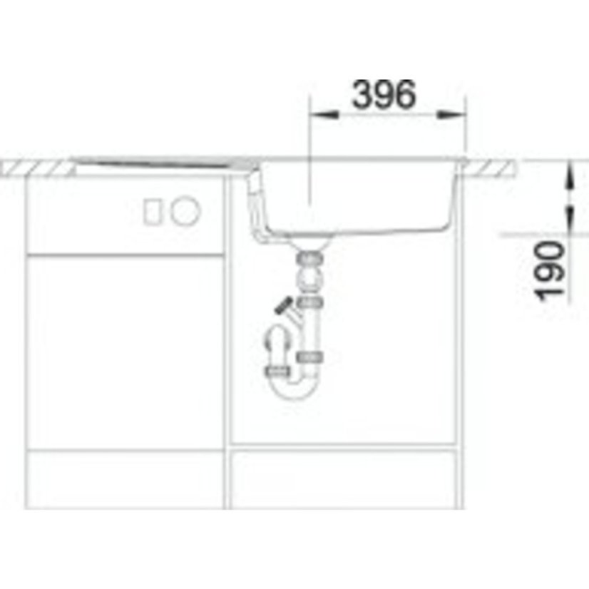 Granitový dřez Blanco METRA XL 6 S Šedá skála