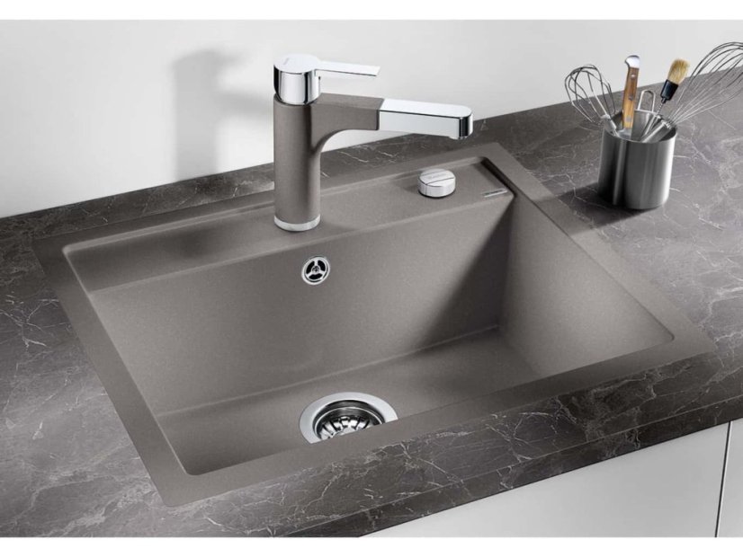 Granitový drez Blanco DALAGO 6 F káva s excentrom